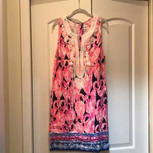 NWT Lily Pulitzer Carlotta Shift in High Tide Sz14